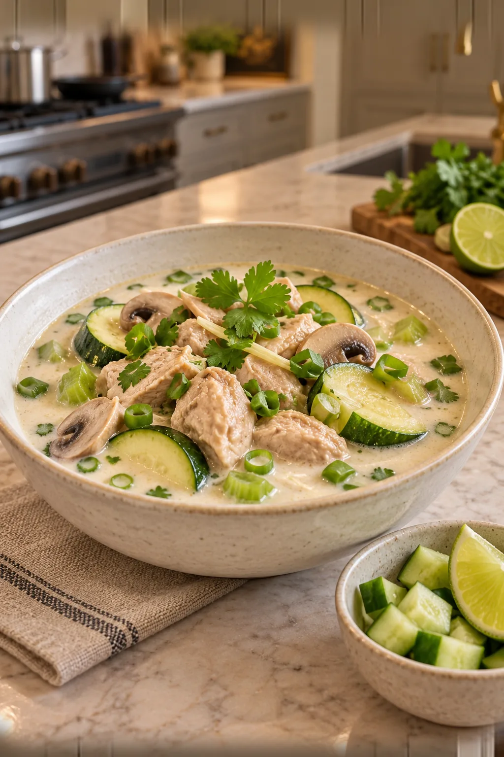 Tom Kha Gai Thai Coconut Chicken Soup for Full GAPS