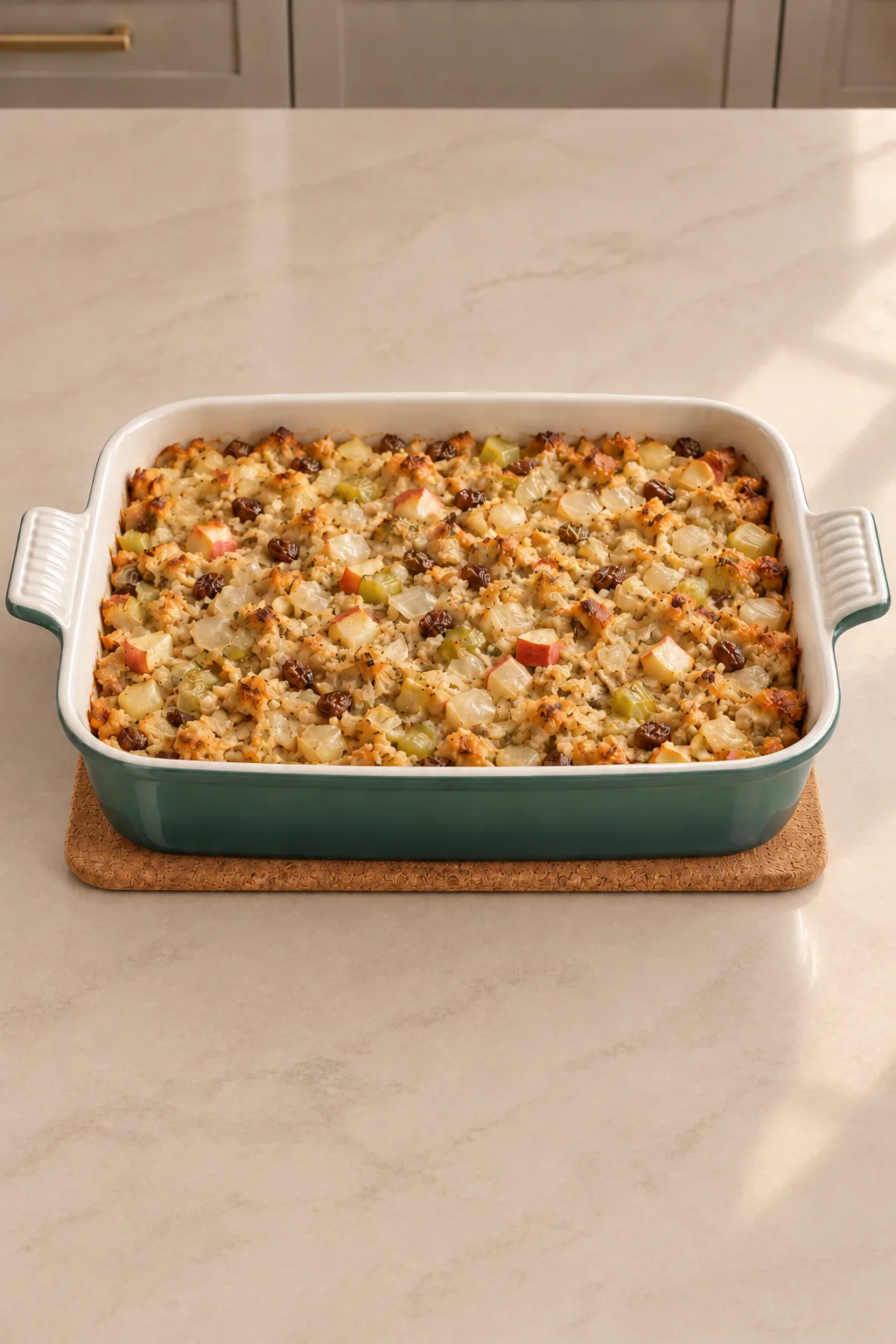 Almond Meal Stuffing With Apple and Raisins for Full GAPS