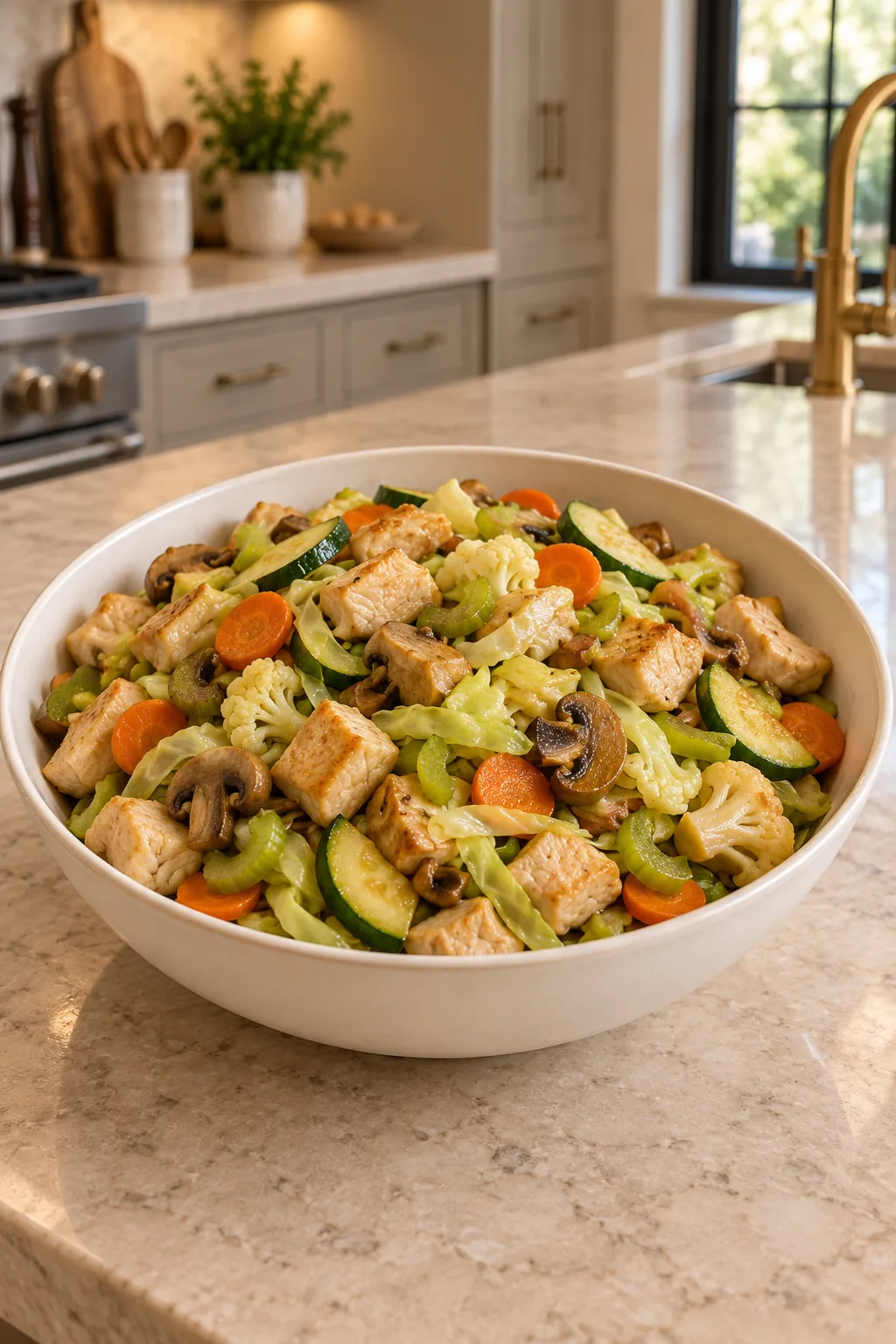 Large-Batch Chicken Vegetable Stir Fry for Full GAPS