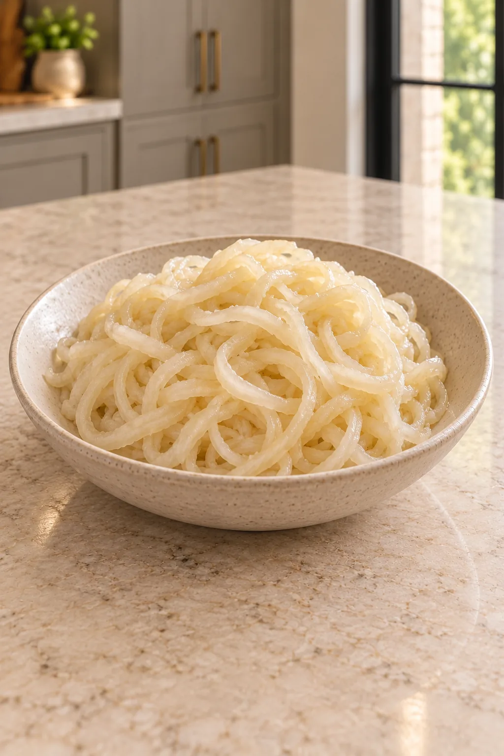 Daikon Radish Noodles for Full GAPS