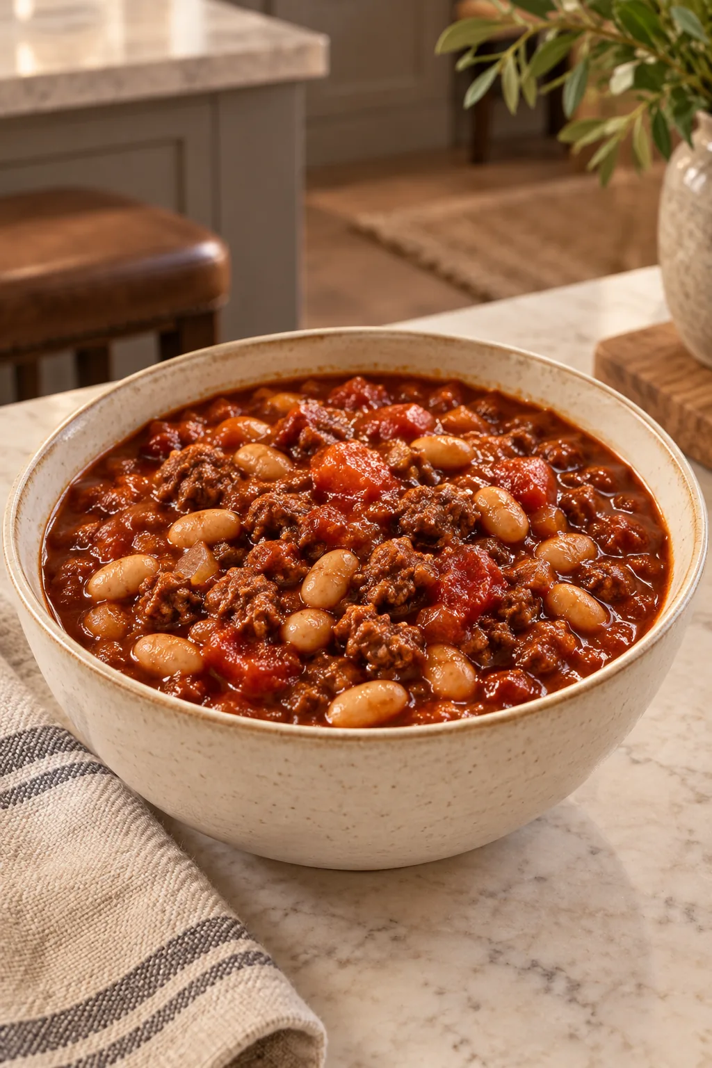 Classic Navy Bean Beef Chili for Full GAPS