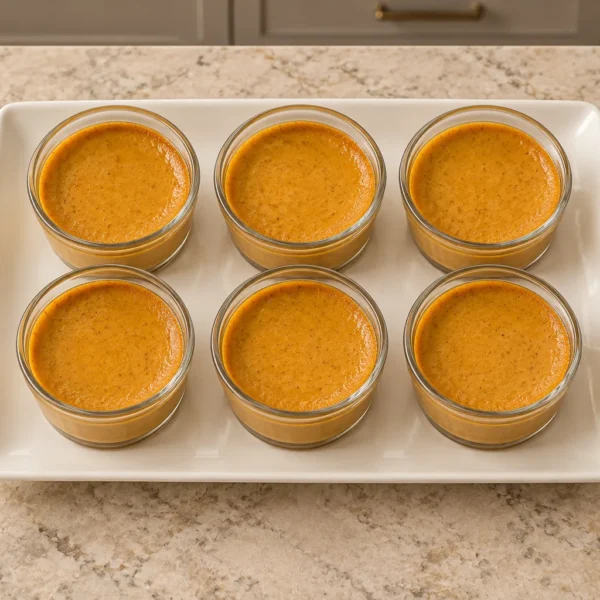 Coconut milk pumpkin pie custards for Full GAPS