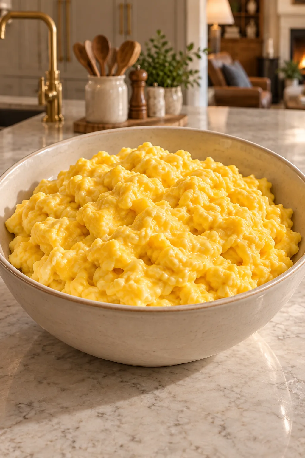 Family-Size Butter Scrambled Eggs for Full GAPS