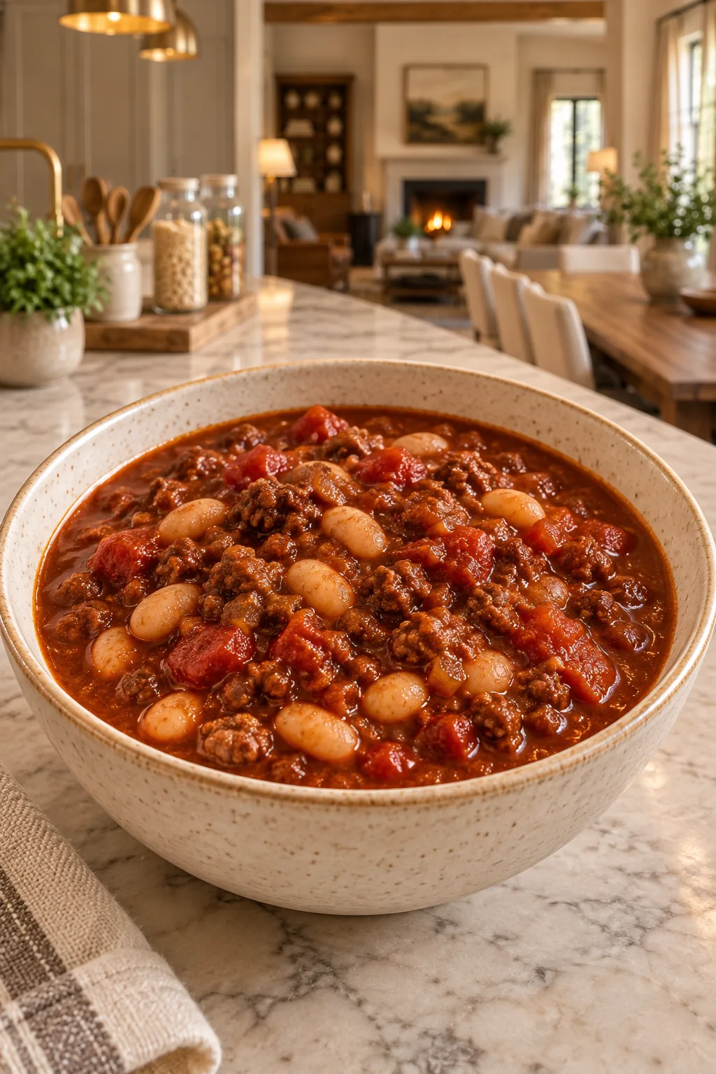 Hearty Red Beef and Liver Navy Bean Chili for Full GAPS
