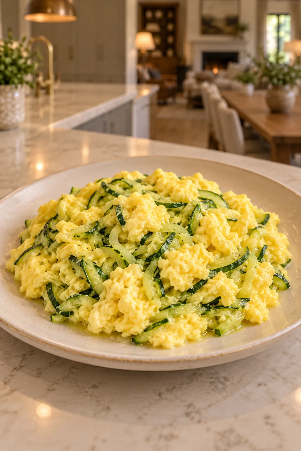Zucchini Scrambled Eggs for Full GAPS