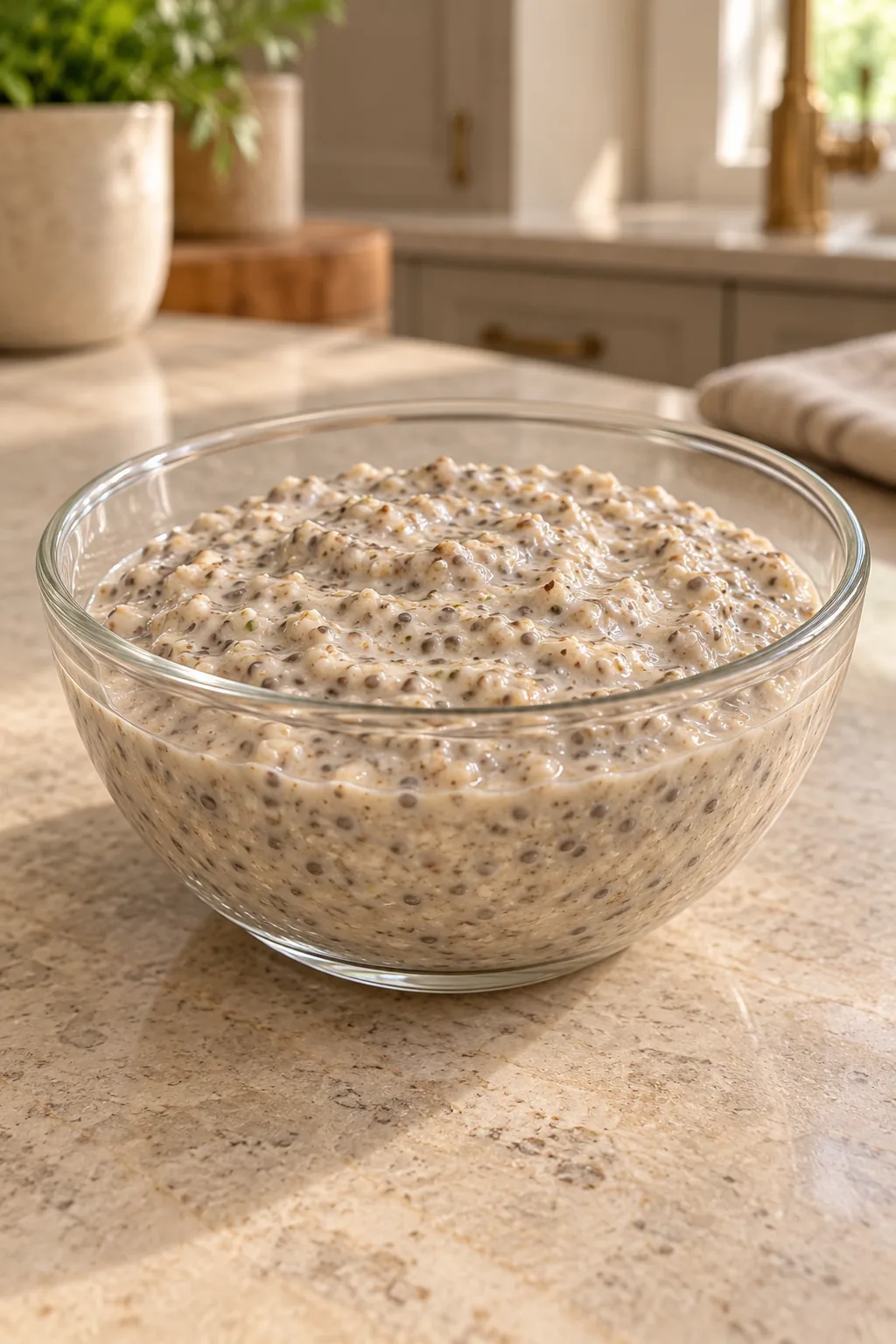 24-Hour Fermented Hemp and Chia Porridge for Full GAPS