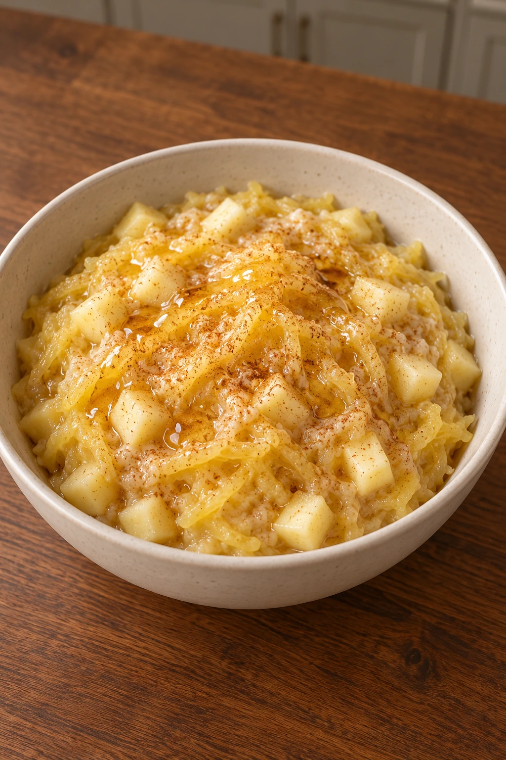 Apple Spaghetti Squash Breakfast Porridge for Full GAPS