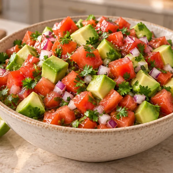 Chunky tomato avocado pico de gallo for Full GAPS