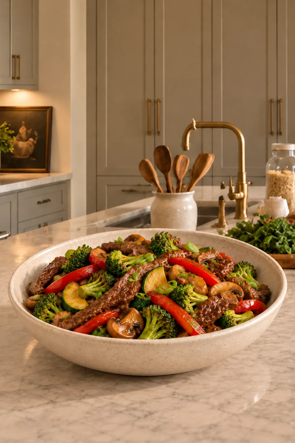 Full GAPS Beef Stir Fry with Homemade Teriyaki Sauce