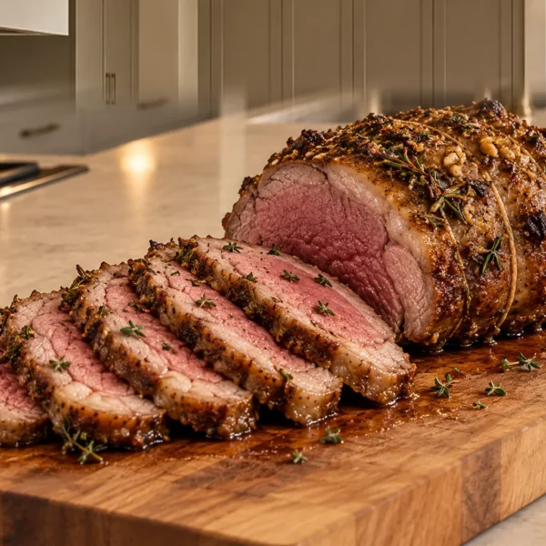 Boneless leg of lamb roast with rosemary and ginger for Full GAPS