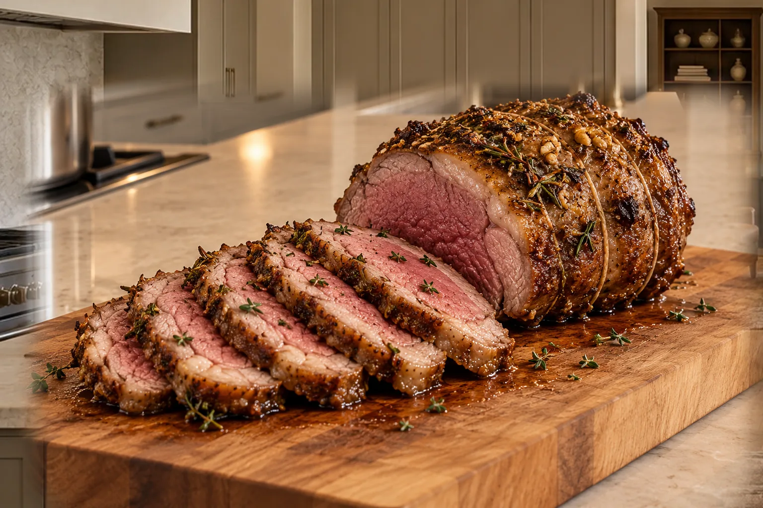 Boneless leg of lamb roast with rosemary and ginger for Full GAPS