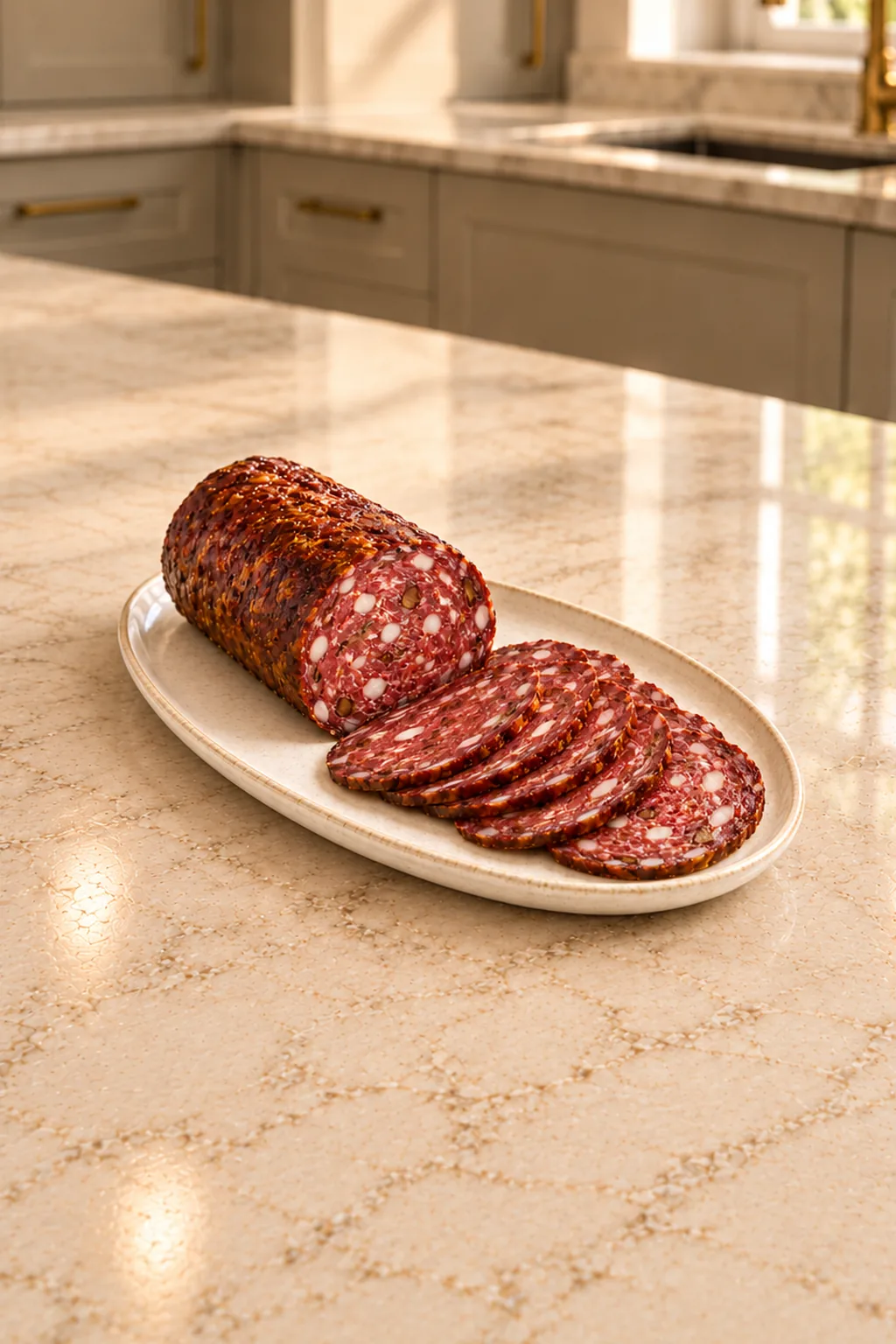 Homemade Chicken Heart Salami for Full GAPS