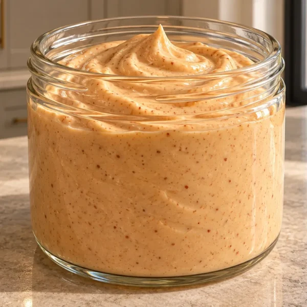 Chipotle lime mayonnaise for Full GAPS in a clear glass jar