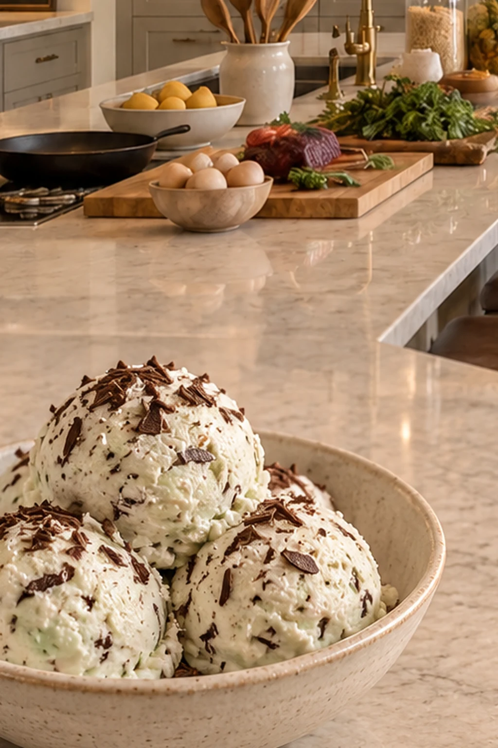 Coconut Milk Mint Chocolate Chip Ice Cream for Full GAPS