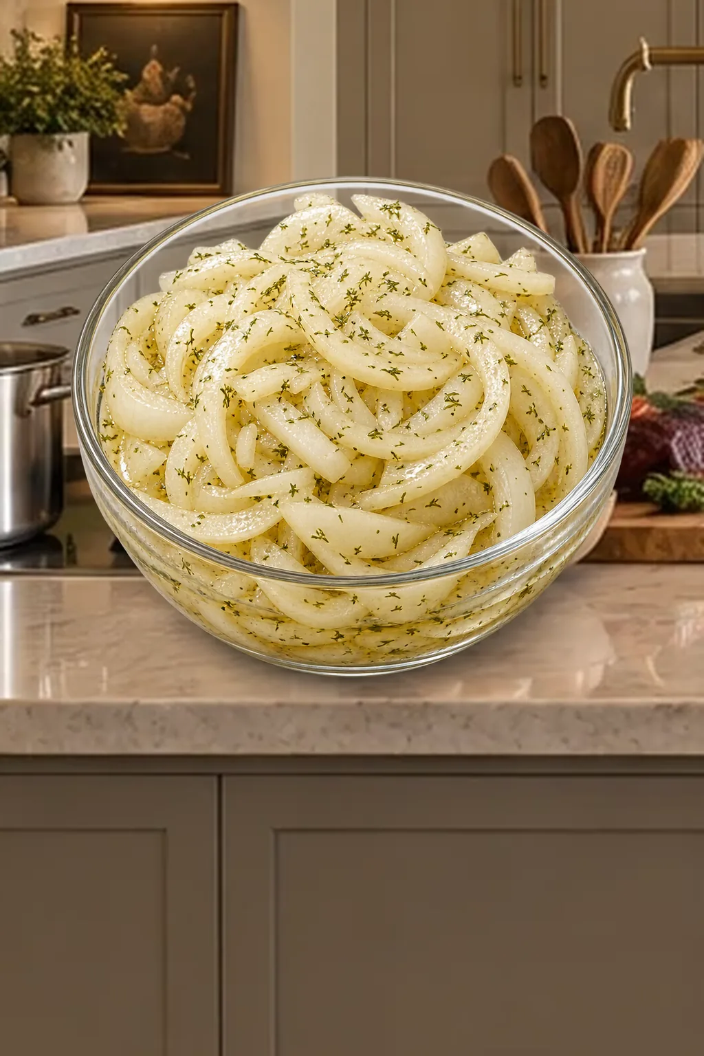 Dill-Marinated Sweet Onions for Full GAPS