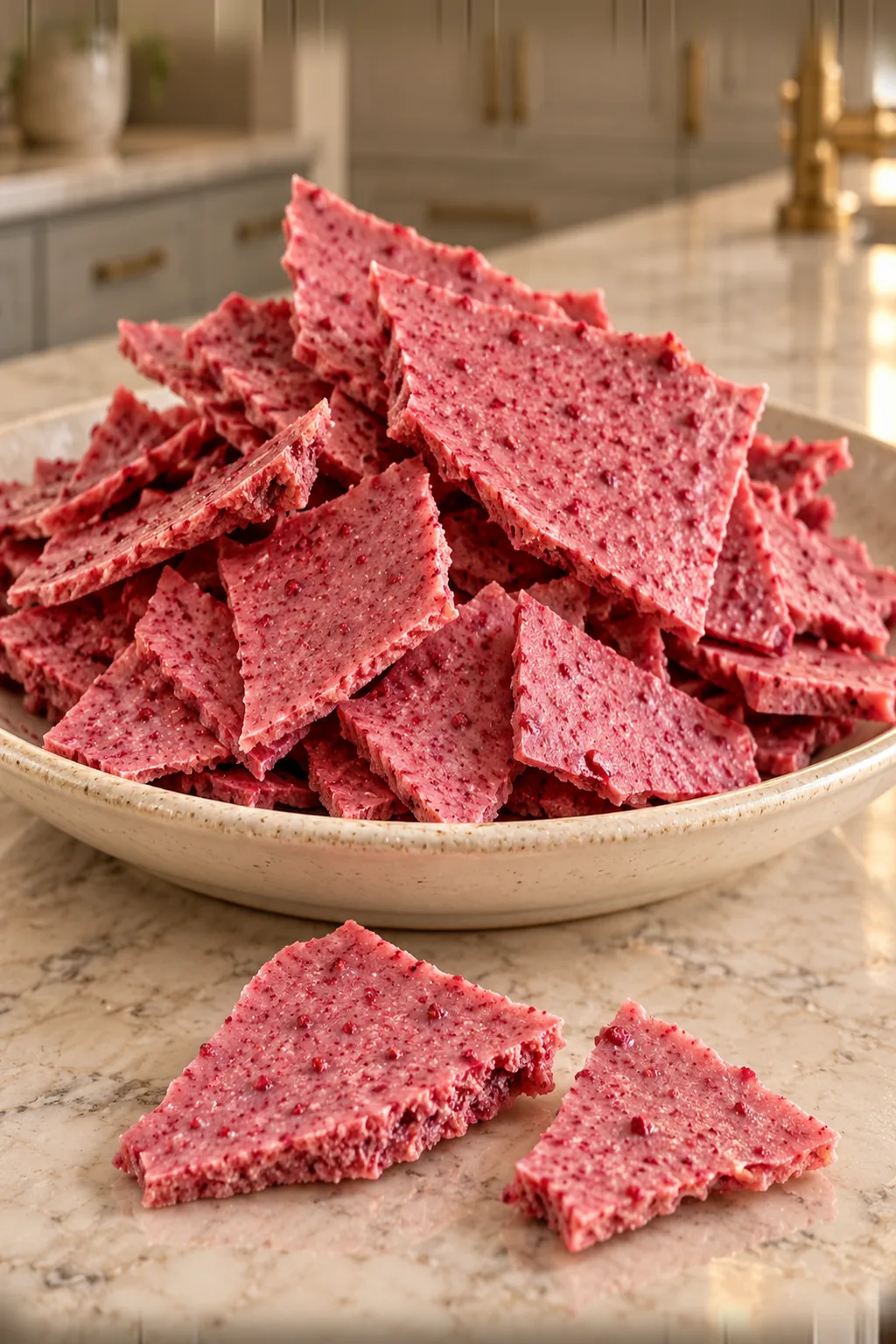 Homemade Berry Chips With Cocoa Butter for Full GAPS