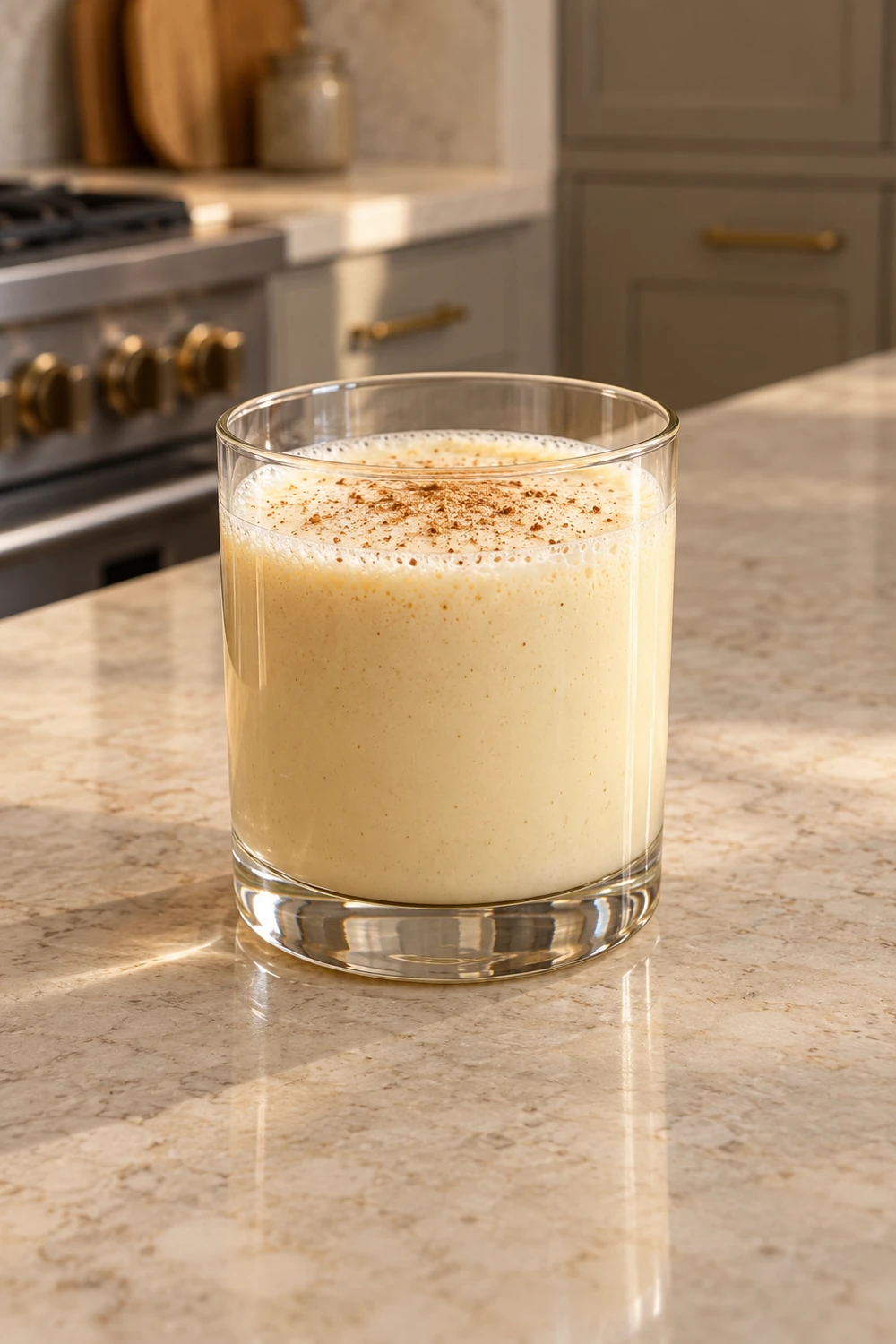 Homemade Coconut Milk Eggnog for Full GAPS