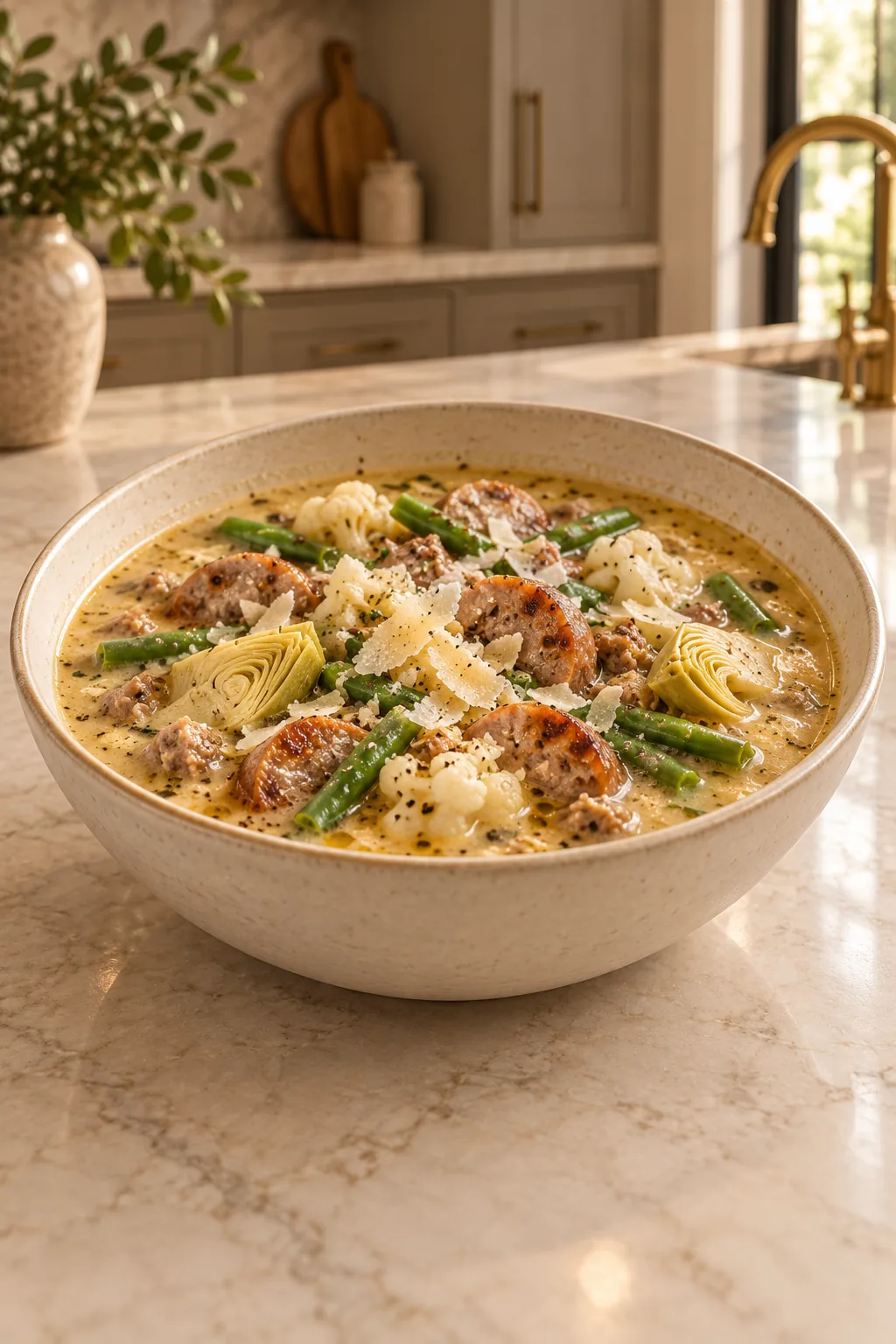 GAPS Italian Parmesan Sausage Soup