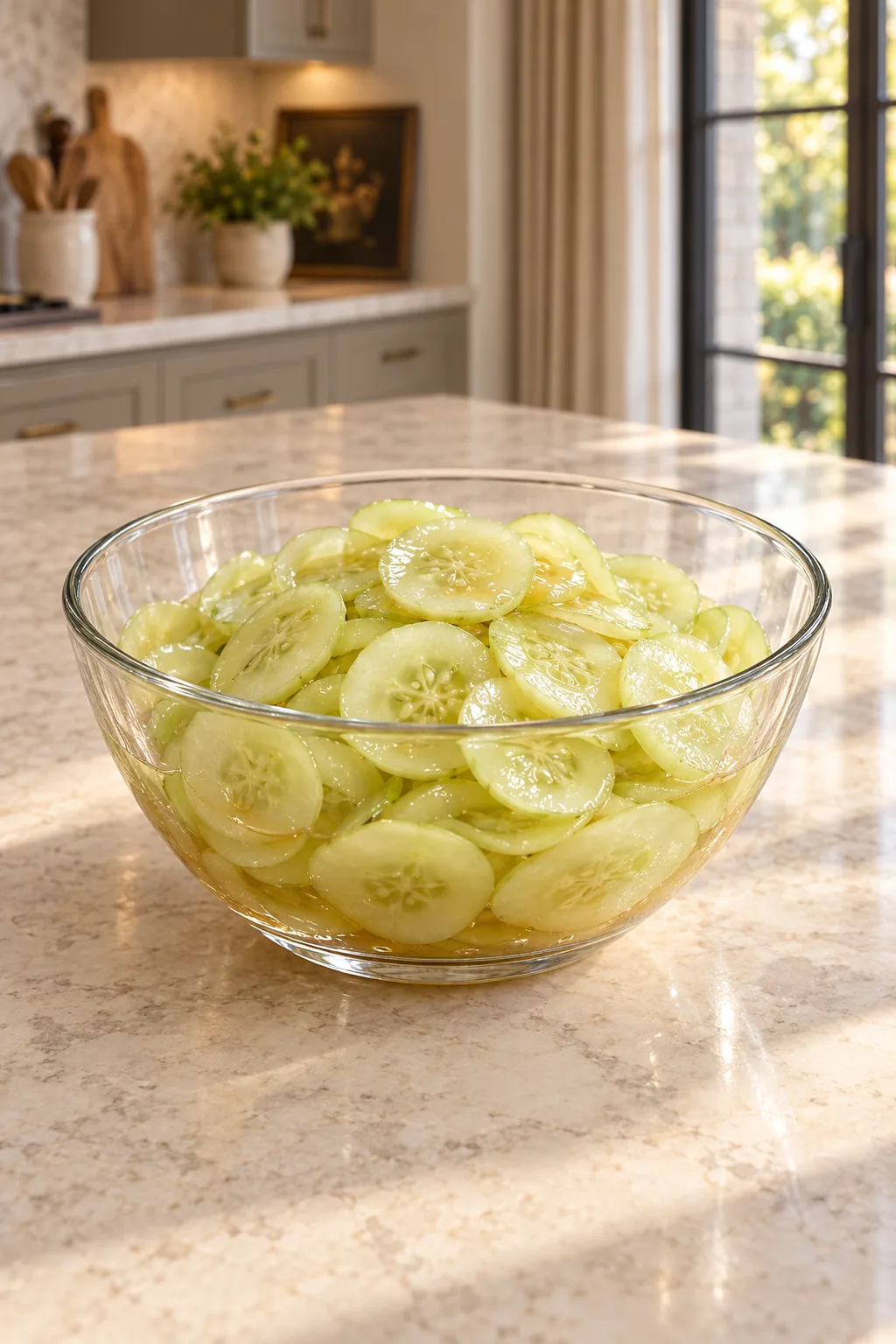 GAPS Japanese Cucumber Salad with Honey Ginger Dressing