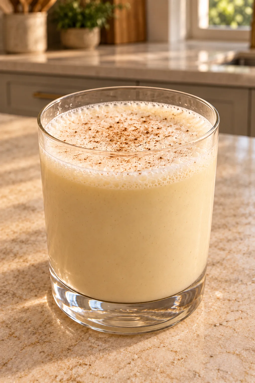 Light Coconut Milk Eggnog With Homemade Vanilla for Full GAPS