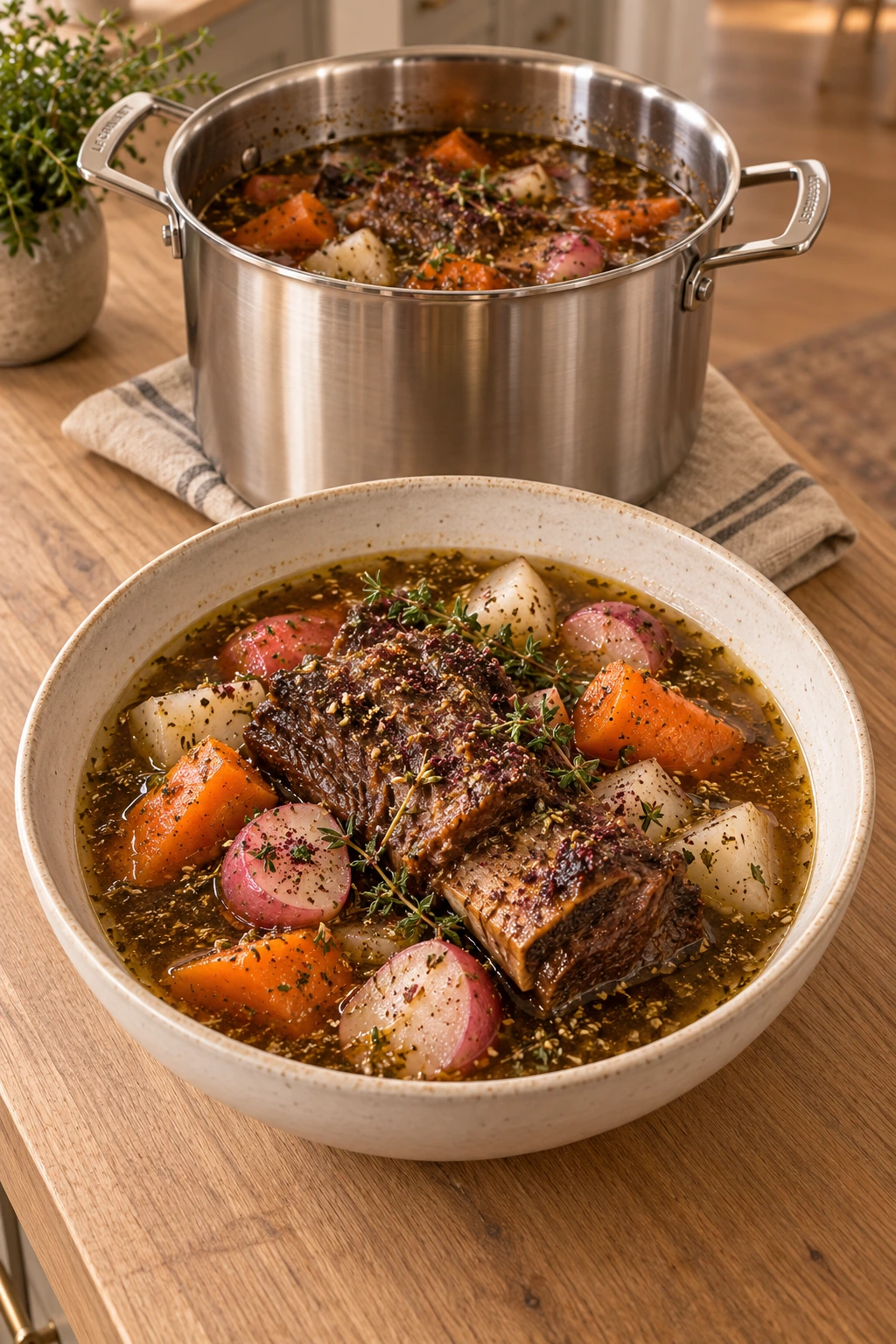Middle Eastern Beef Stew with Za'atar for Full GAPS