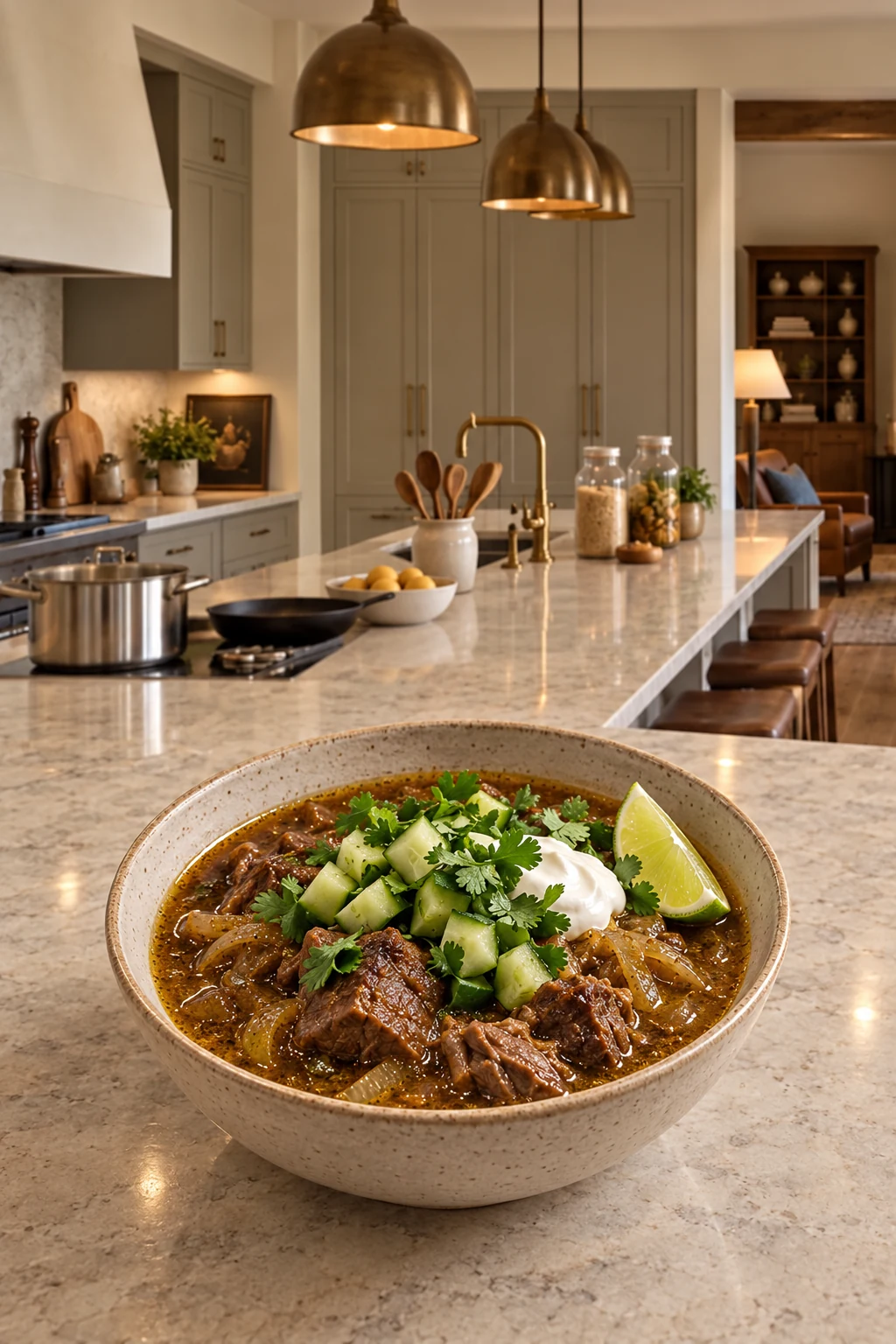 Middle Eastern Lamb Stew with Poppy Seed Garam Masala