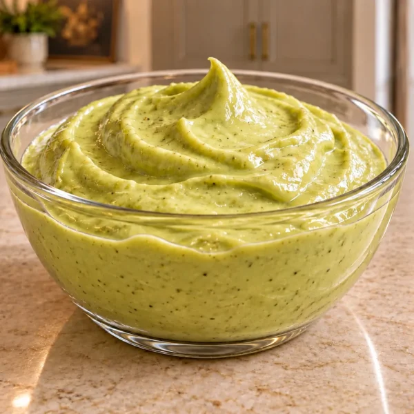 Mild avocado mayo for Full GAPS with a thick glossy spreadable texture