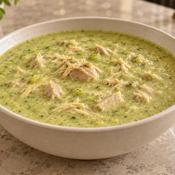 Ninja Foodi chicken zucchini ginger bisque for Full GAPS