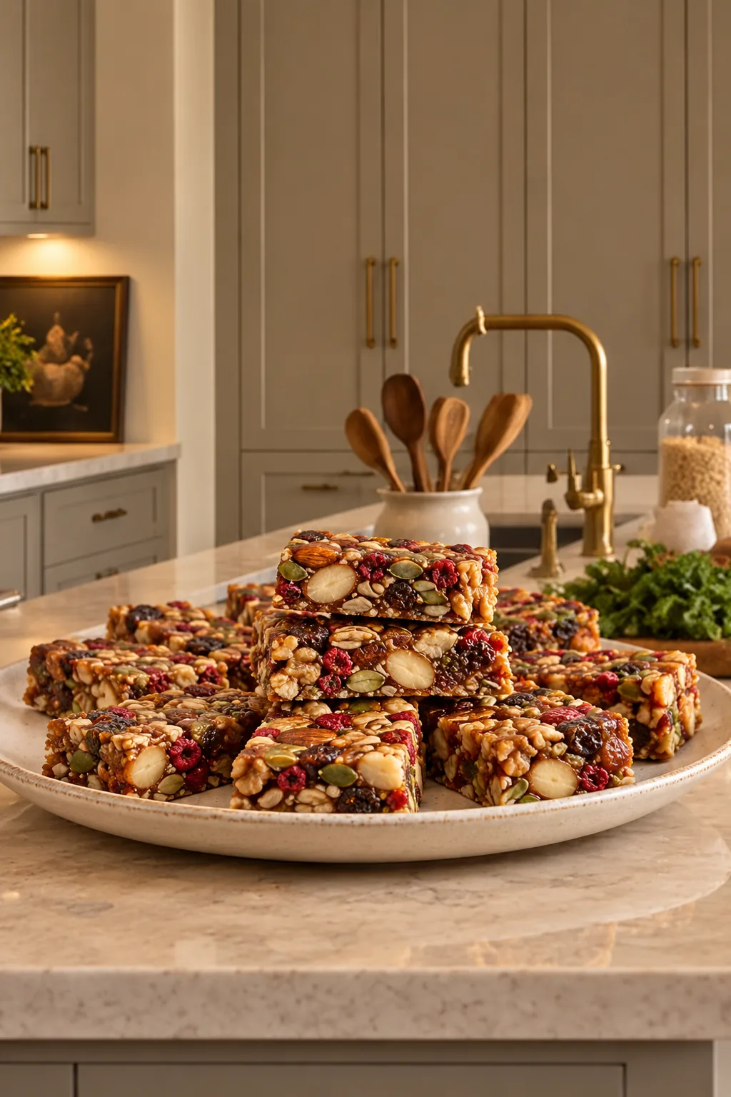No-Bake GAPS Nut and Seed Bars with Honey and Cocoa Butter