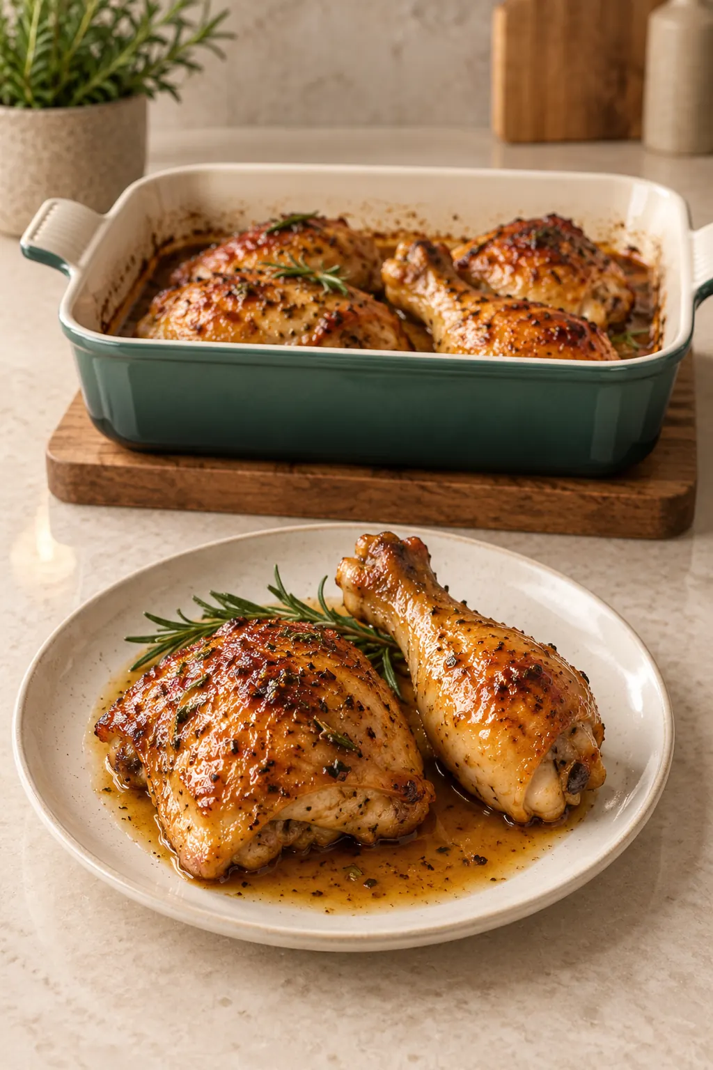 One-Pan Rosemary Honey Chicken for Full GAPS