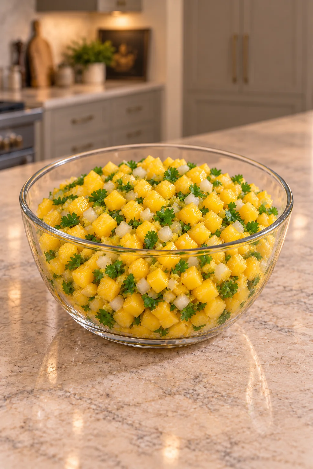 Peach Ginger Salsa with Cilantro