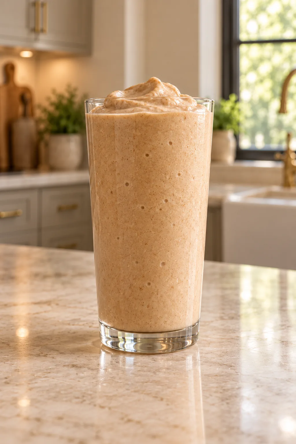 GAPS Peanut Butter Milkshake with Raw Honey