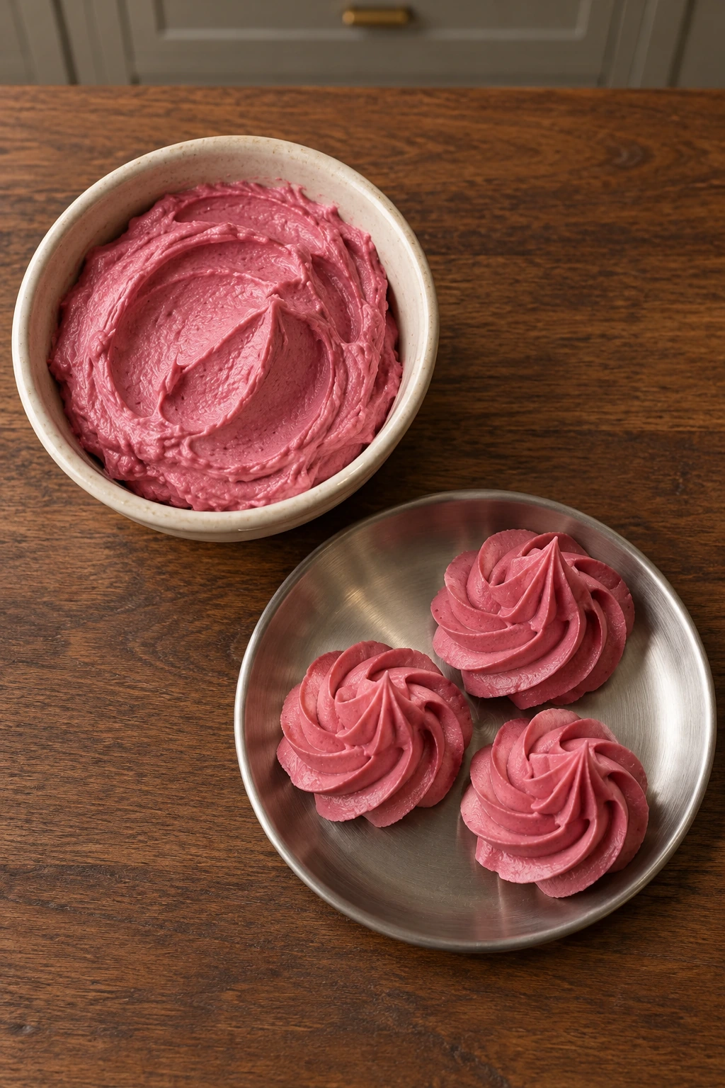 Pink Beet Honey Frosting with Lard for Full GAPS