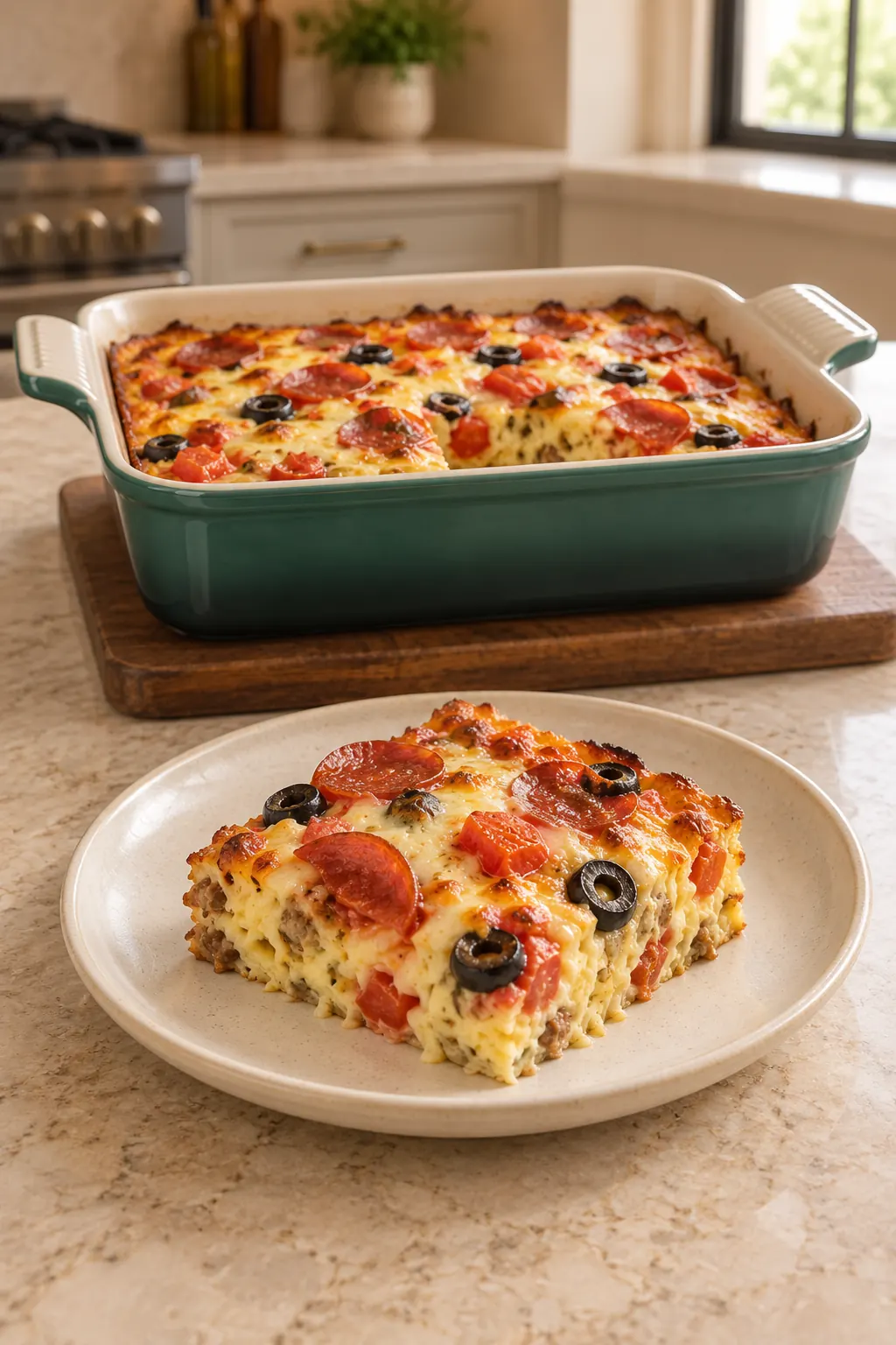 GAPS Pizza Bake Casserole