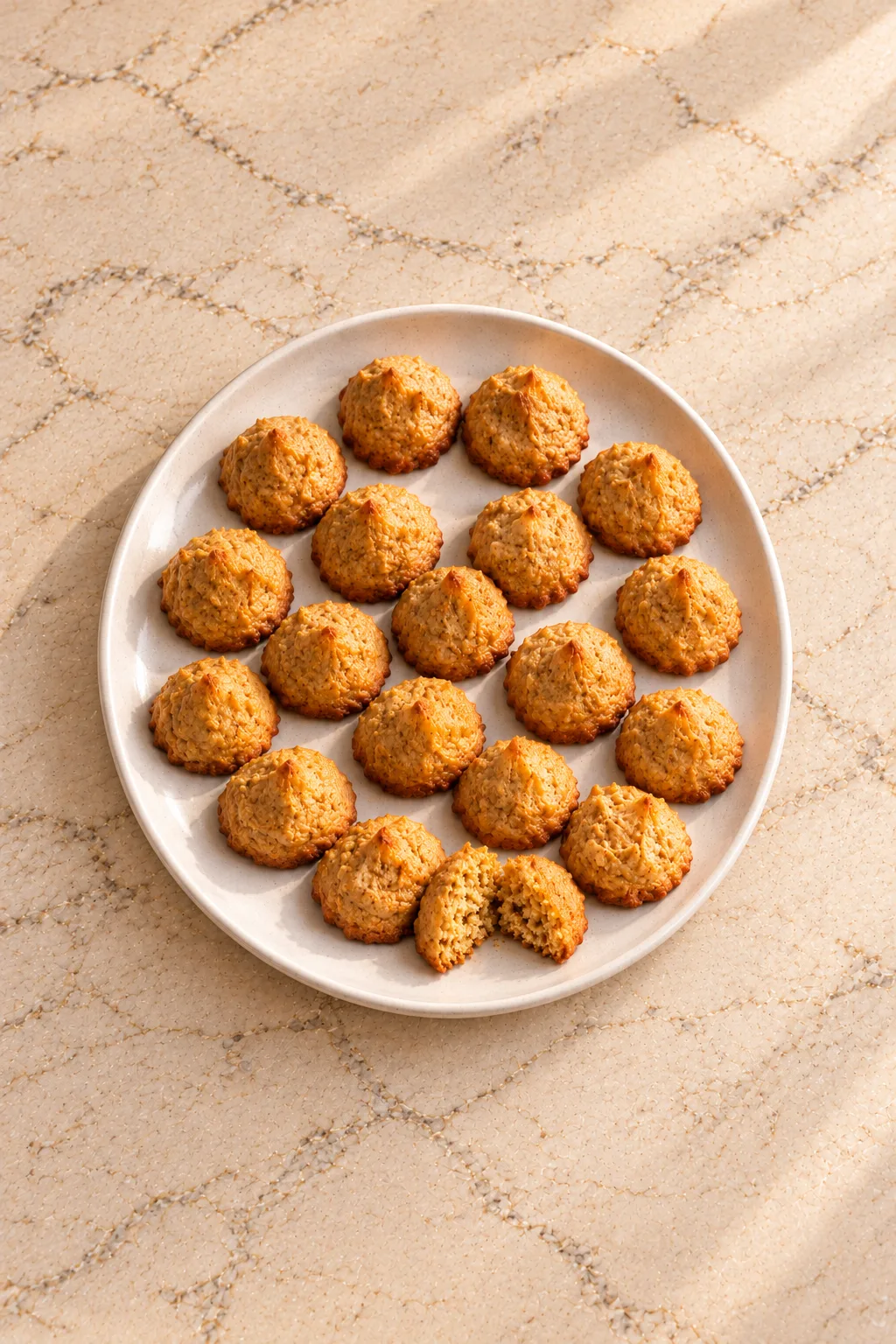 Pumpkin cookie kisses with honey and almond flour for Full GAPS
