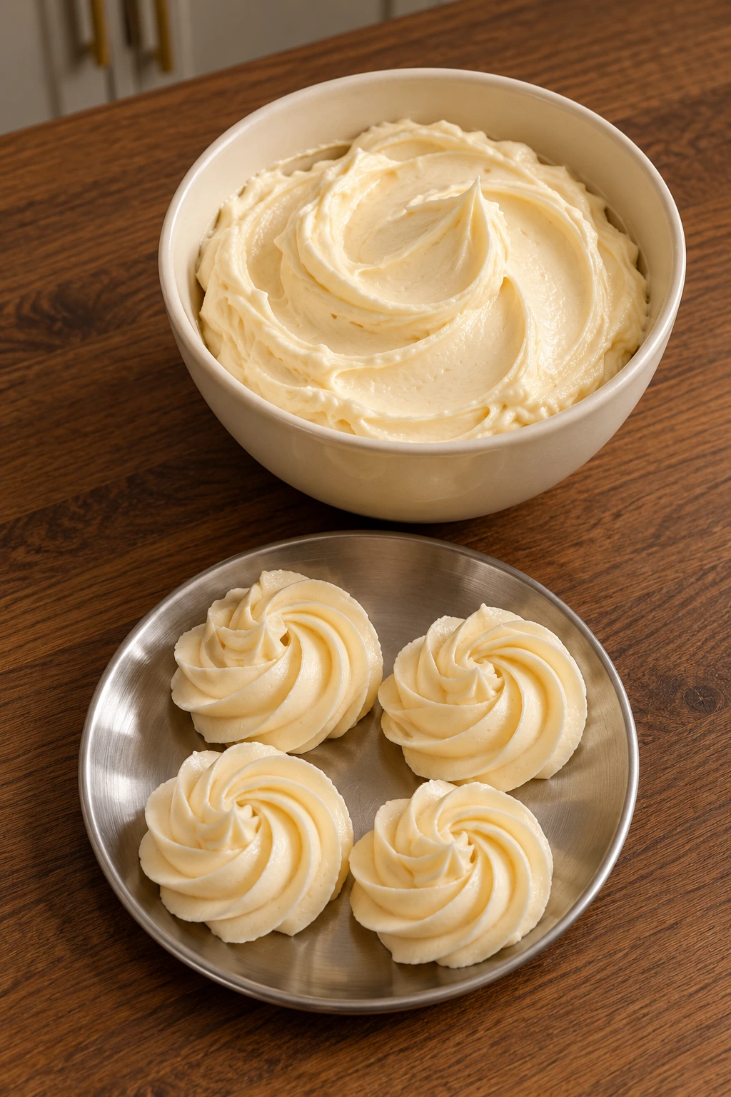 Satin Honey Buttercream Frosting for Full GAPS