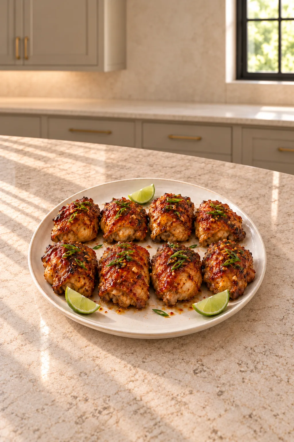 Spicy Honey Lime Chicken Thighs for Full GAPS