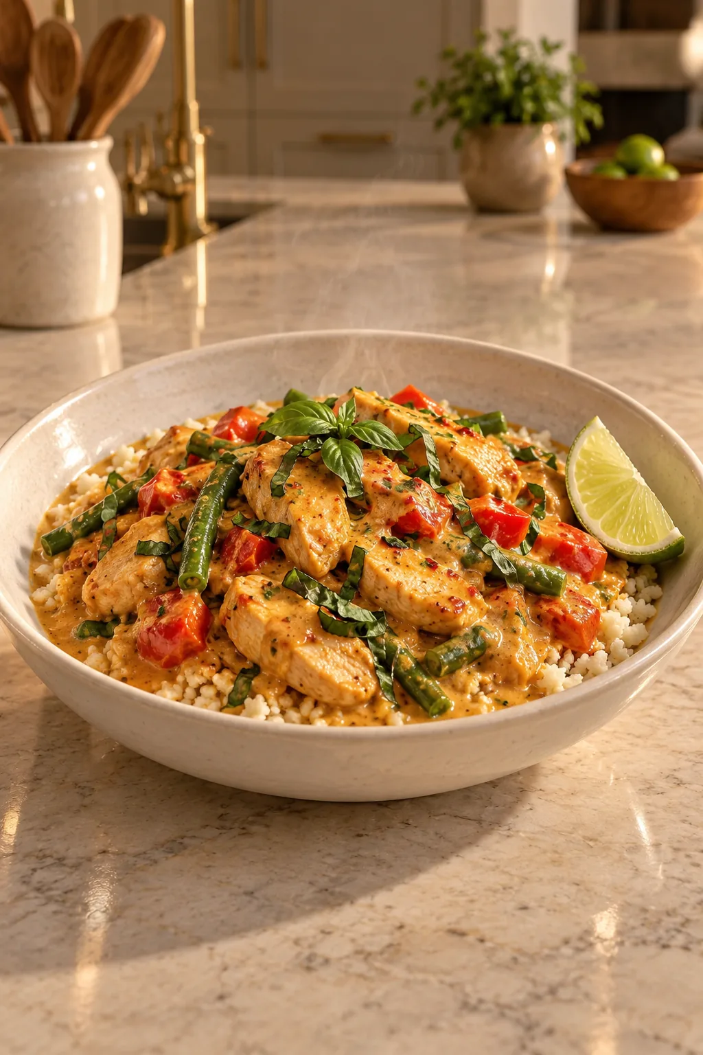 Thai-Inspired Chicken Curry With Coconut Milk for Full GAPS