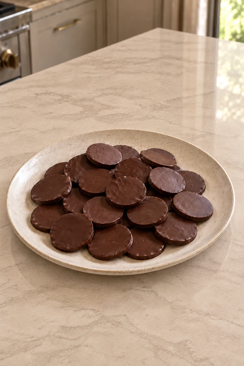 Homemade Chocolate Coins (Gelt) for Later Full GAPS