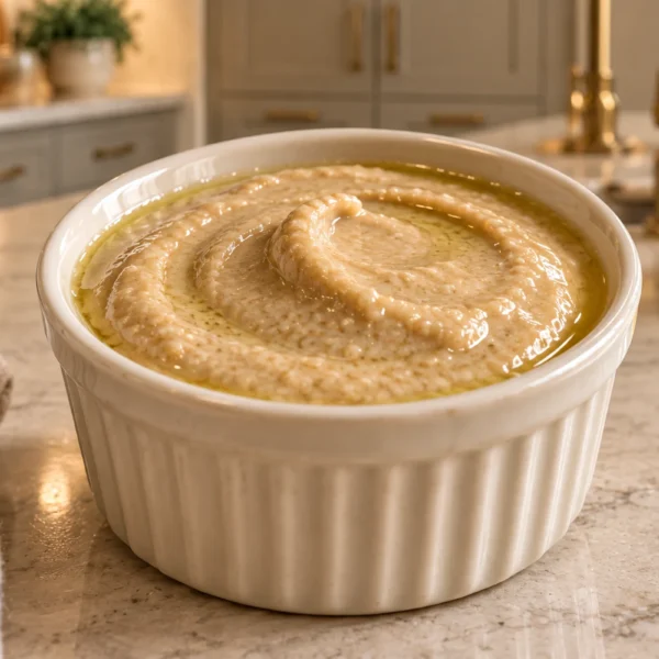 Properly prepared sesame tahini for Full GAPS