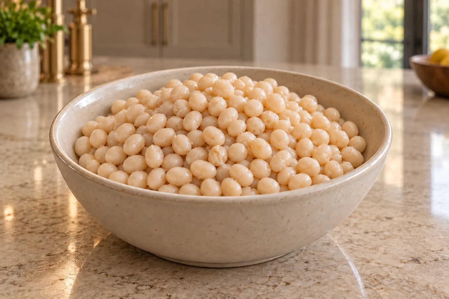 Plain properly prepared white navy beans for Full GAPS