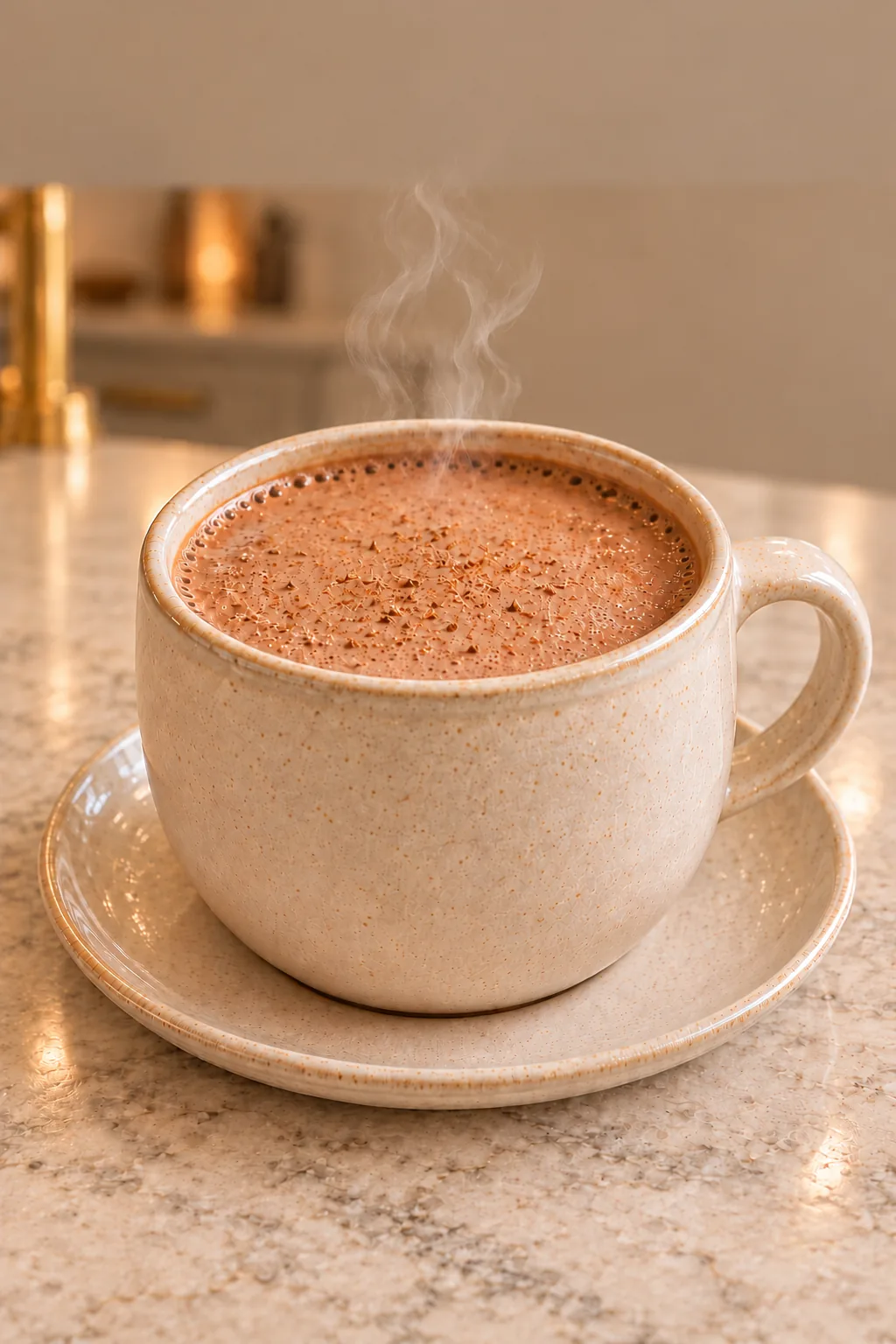 Pumpkin hot cocoa for later Full GAPS in a warm mug