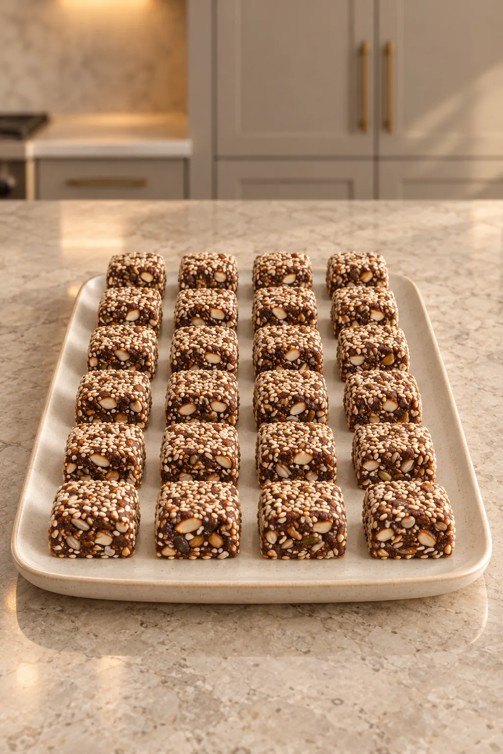 No-Bake Sesame Chocolate Nut Bites for Later Full GAPS