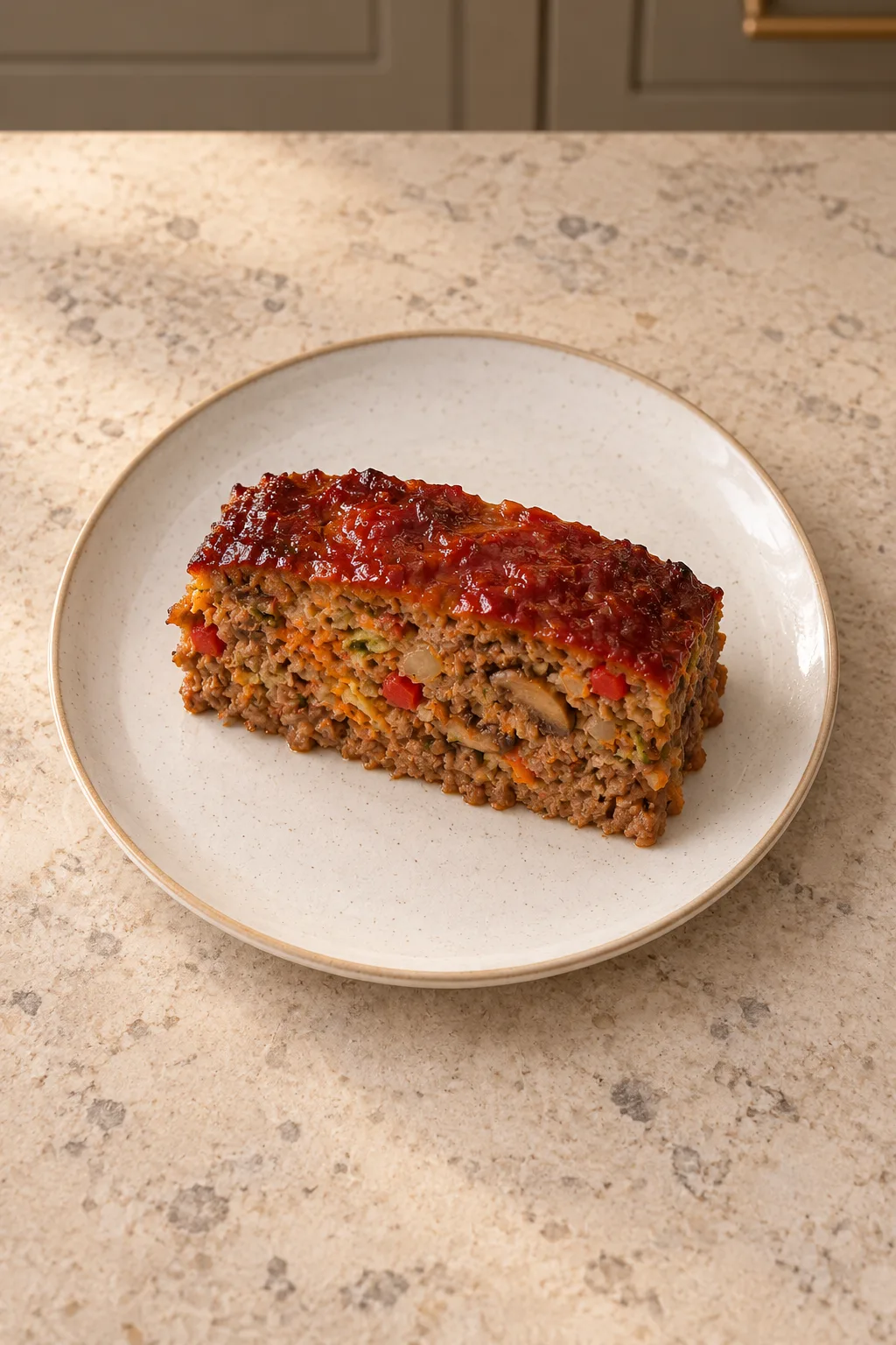 Spicy Beef Meatloaf With Vegetables for Full GAPS