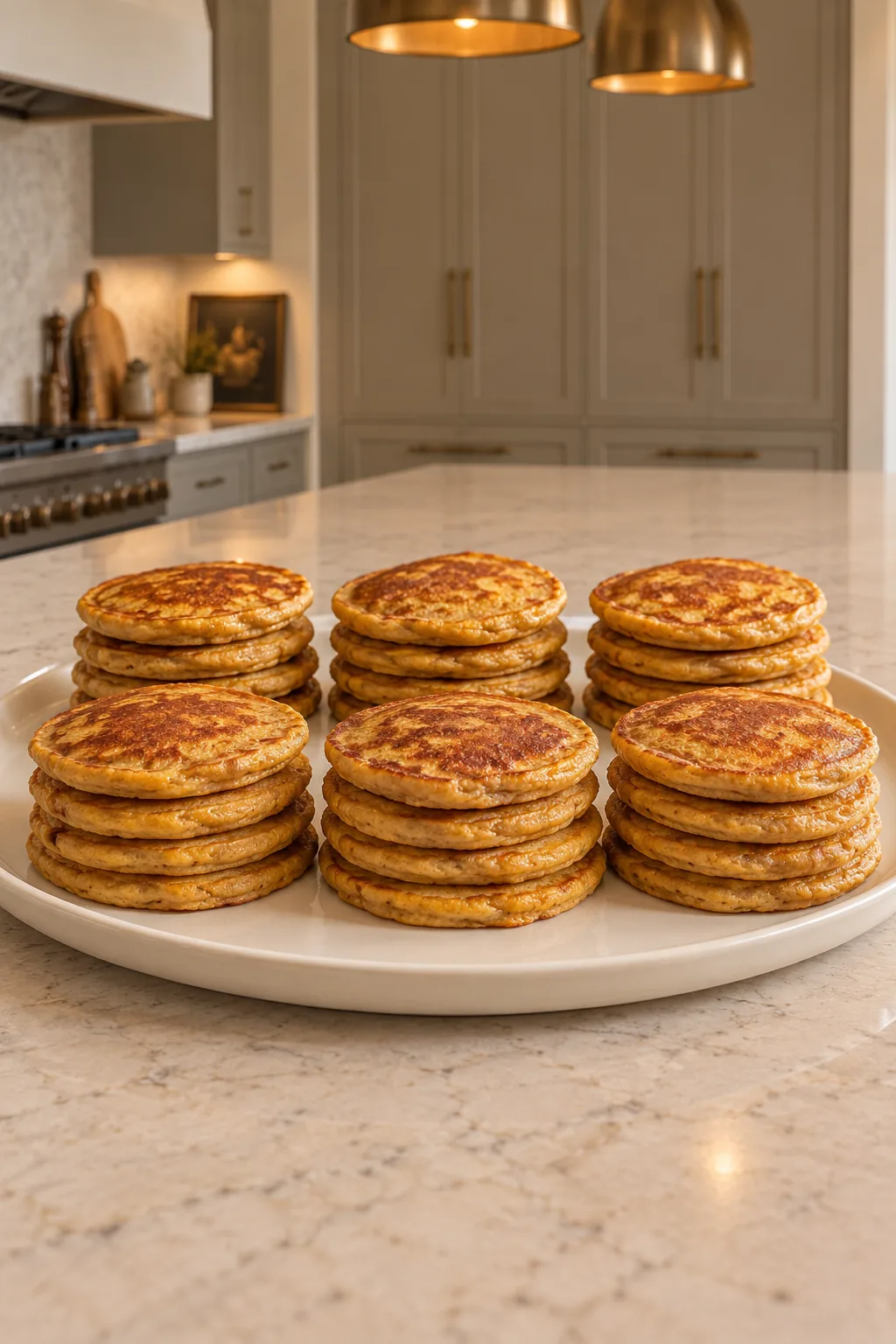 Six short stacks of winter squash peanut butter pancakes for Full GAPS